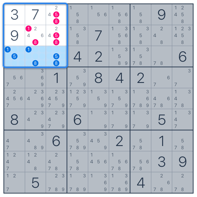 Obvious triples step 2