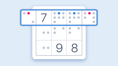 Pointing pairs